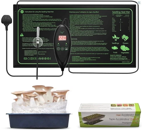 Mushroom Heat Mat and Temperature Controller