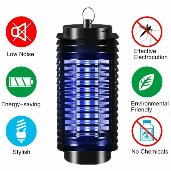 4 Watt Electric Fungus Gnat/Insect Killer Lamp - Shiny Spores